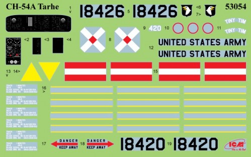 ICM Sikorsky CH-54A Tarhe (1:35)