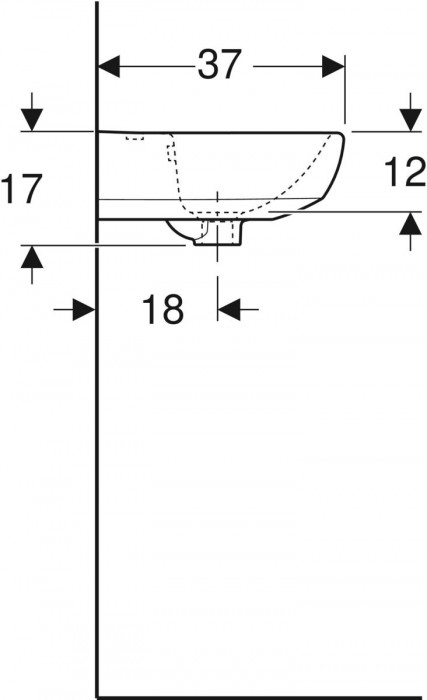 Geberit Selnova 45 500.324.01.7