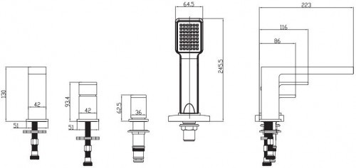 Omnires Baretti BA7832CR