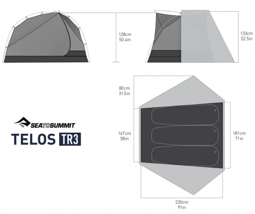 Sea To Summit Telos TR3