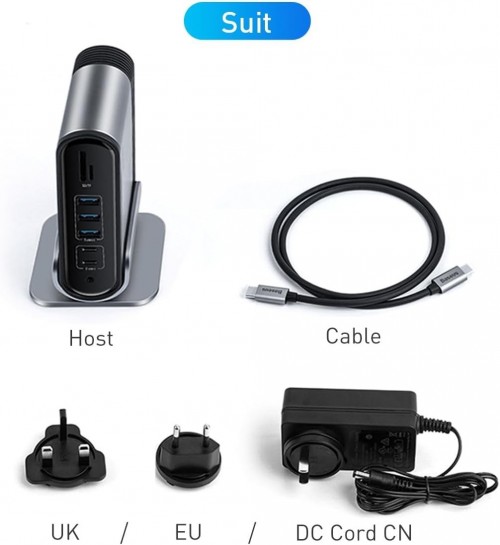 BASEUS Working Station Multifunctional Type-C HUB Adapter