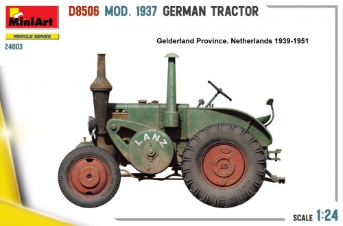 MiniArt German Tractor D8506 Mod. 1937 (1:24)