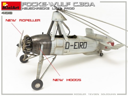 MiniArt Focke Wulf FW C.30a Heuschrecke. Late Prod (1:35)