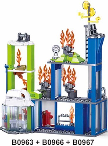 Sluban Fire Robot Drill M38-B0963