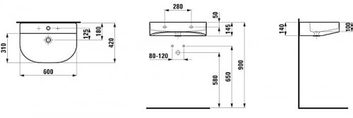 Laufen Sonar H8103424001041