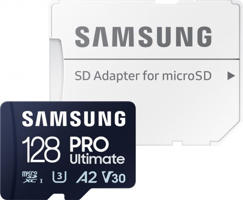 Samsung PRO Ultimate + Adapter microSDXC 128Gb