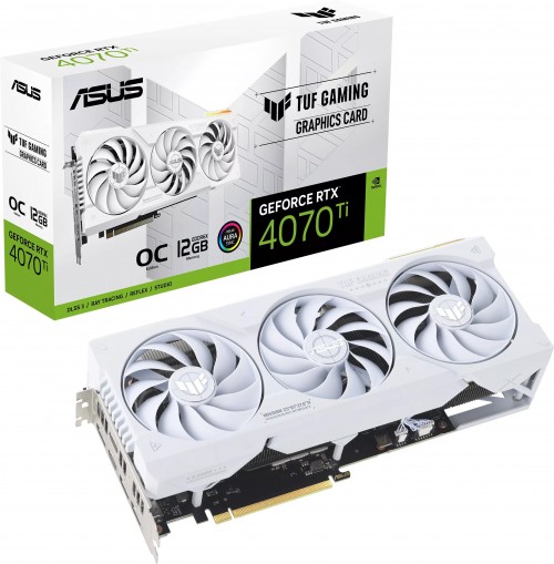 Asus GeForce RTX 4070 Ti TUF OC White