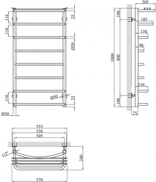 KRONER Kanna 530x1000 CV017229