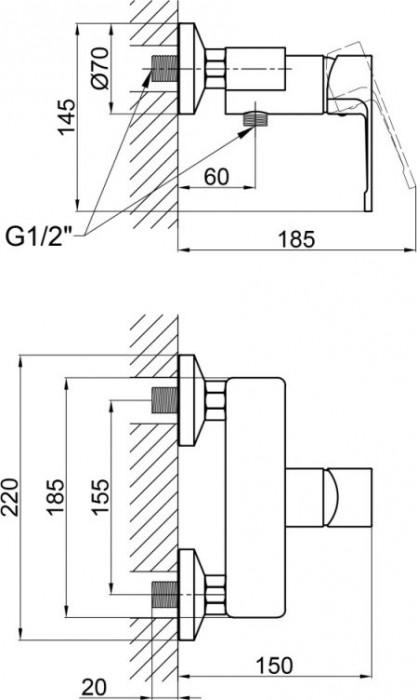 Q-tap Vitkov QTVIT4019104C45602