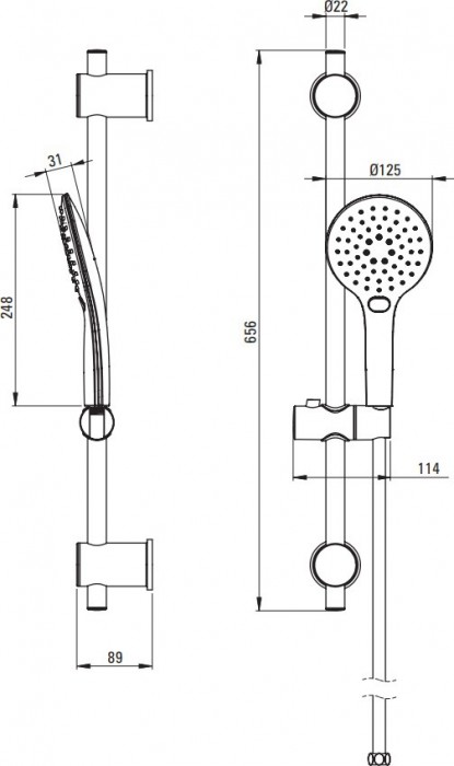Deante Lupo NLU F51K