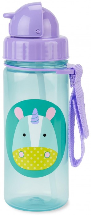 Skip Hop Zoo Straw Bottle 390