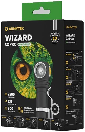 ArmyTek Wizard C2 Pro Magnet USB White