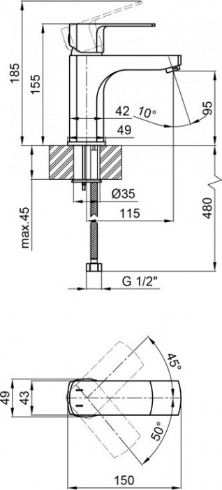 Q-tap Lipno QTLIPNO1023101G45458