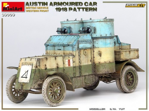 MiniArt Austin Armoured Car 1918 Pattern British Service Wes