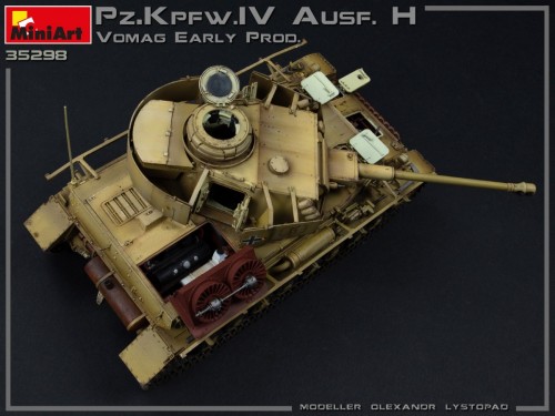 MiniArt Pz.Kpfw.IV Ausf. H Vomag Early Prod May 1943 Interio