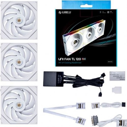 Lian Li Uni Fan TL120 3-pack White