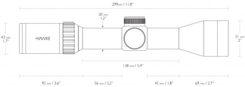 Hawke Vantage 30 WA 1.5-6x44