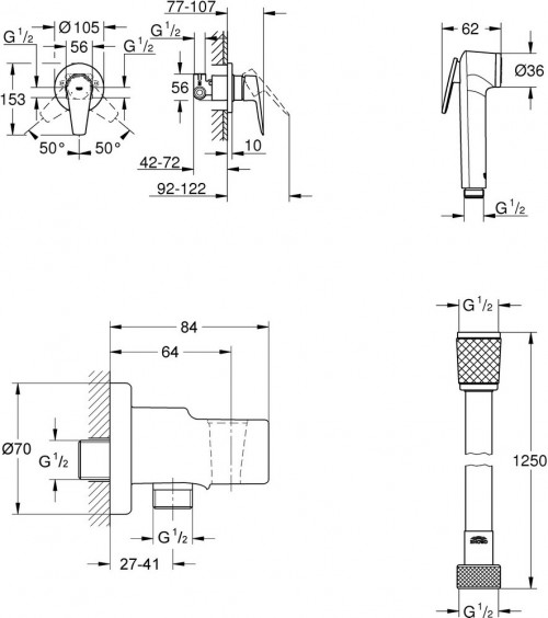 Grohe BauEdge UA28512003