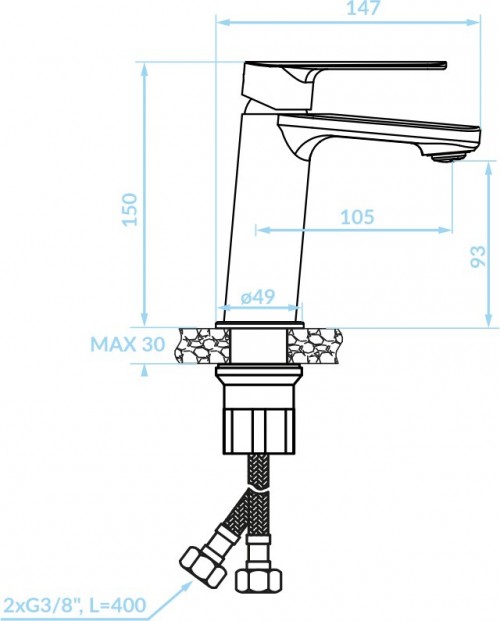 Kuchinox Gava BQG 022D
