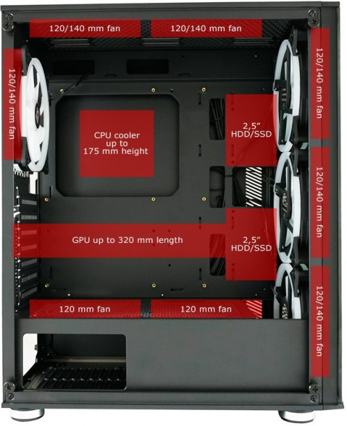 LC-Power 803B Shaded X