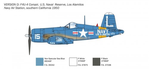 ITALERI F4U-4 Corsair (1:72)