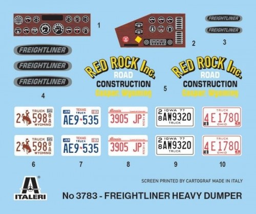 ITALERI Freightliner Heavy Dumper Truck (1:24)