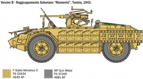 ITALERI As.42 Sahariana (1:35)