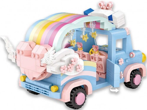 LOZ Rainbow Car 1133