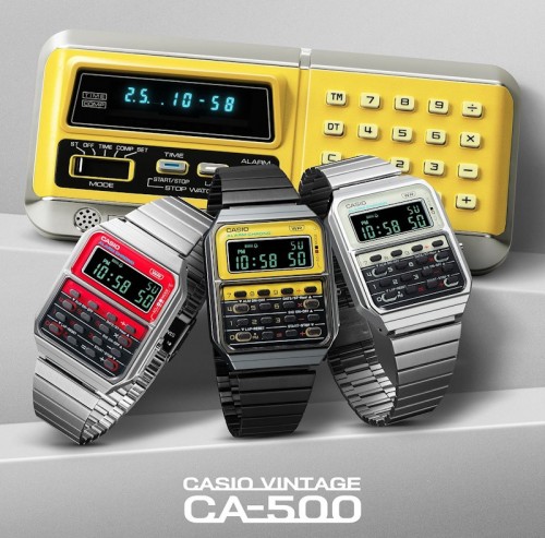 Casio CA-500WEGG-9B