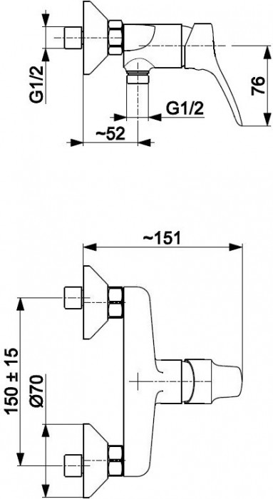 Armatura Morris 5246-010-00