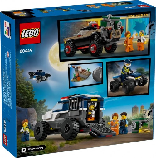 Lego Off-Road Police Car Chase 60449