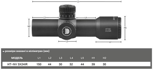Discovery HT-NV 3X24 IR