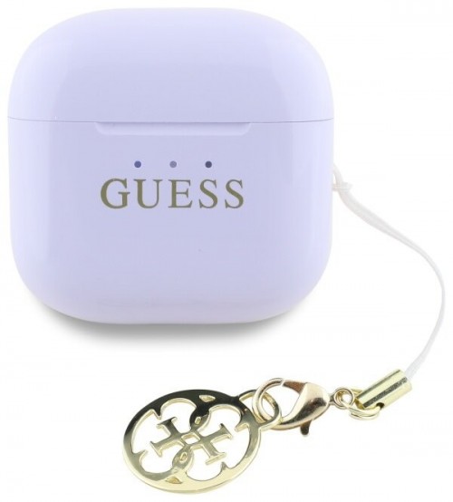 GUESS Glossy Effect Printed Classic Logo & Charm