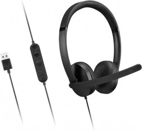 Lenovo USB-A Wired Stereo On-Ear Headset Gen 2