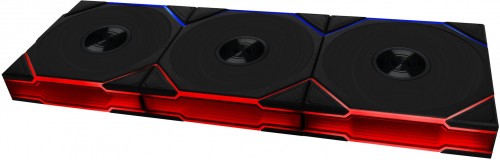 Lian Li Uni Fan TL120 Reverse Blade Wireless 3-pack Black