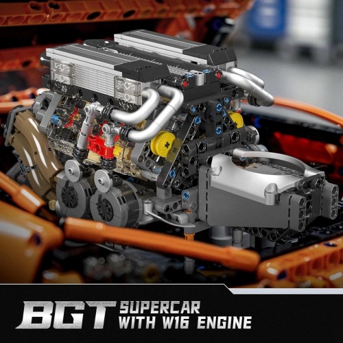 Mould King BGT Supercar With W16 Engine 10131