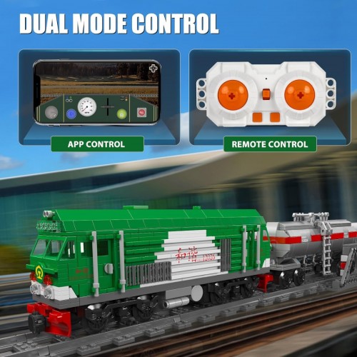 Mould King HXN 3 Diesel Locomotive 12026