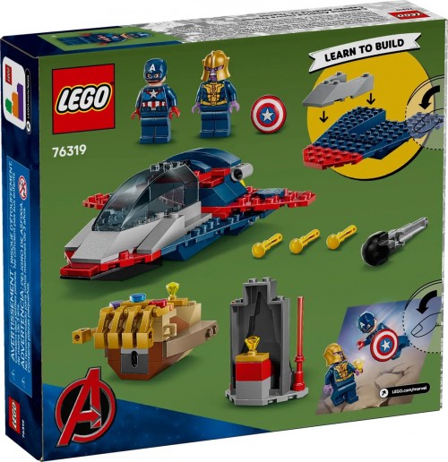 Lego Captain America vs Thanos 76319