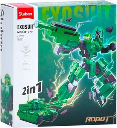 Sluban Army Tank 2 in 1 M38-B1279