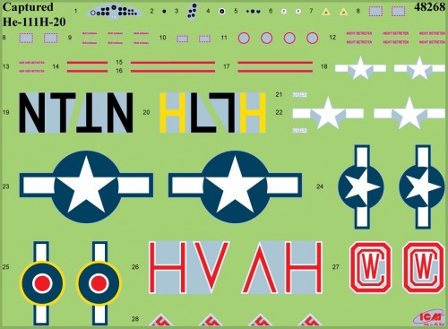 ICM Captured Heinkel (1:48)