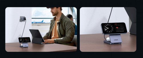 Ugreen MagFlow 15W 2-in-1 MagSafe Charger