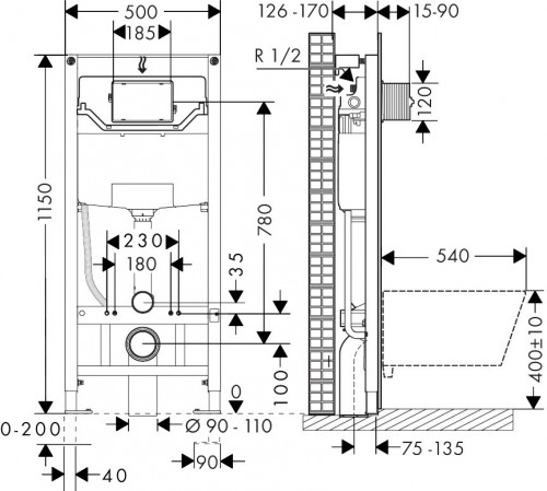 Hansgrohe iFrame 1022180