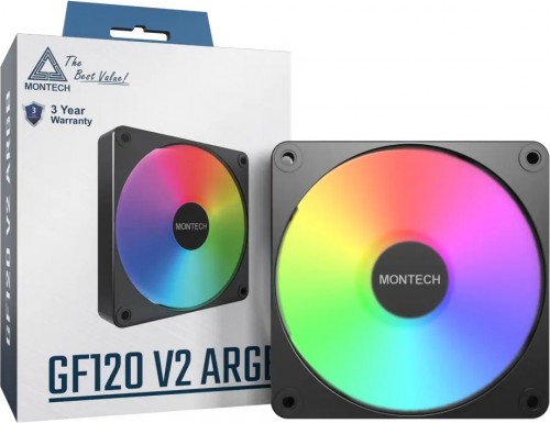Montech GF120 V2 ARGB Black
