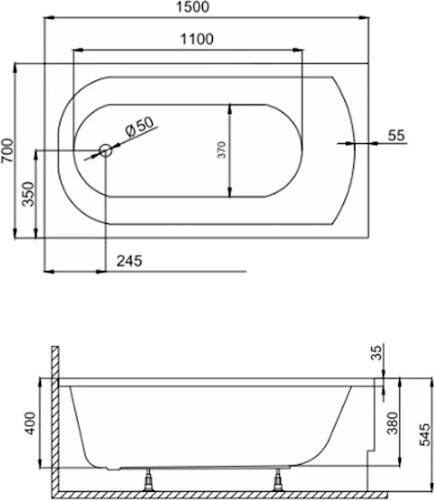 Devit Classic 150x70