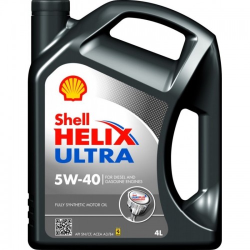 Моторное масло Shell Helix Ultra 5W-40 4L