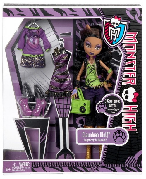 Monster High I Heart Fashion Clawdeen Wolf BBR85