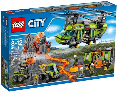 Lego Volcano Heavy-Lift Helicopter 60125