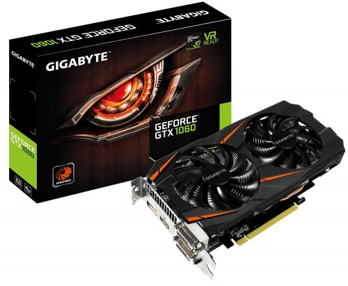 Gigabyte GeForce GTX 1060 GV-N1060WF2-6GD