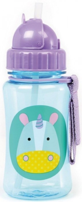 Skip Hop Zoo Straw Bottle