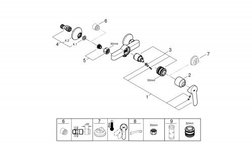 Grohe BauEdge 23636